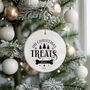 Personalised Dog Pet Christmas Bauble, thumbnail 4 of 10