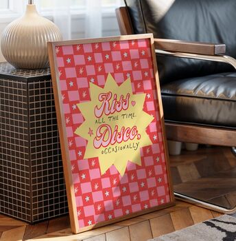 Kiss All The Time, Disco Occasionally Print, 2 of 3