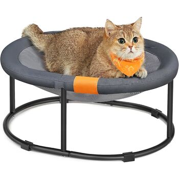 Cat Hammock Raised Bed Pet Bedding Hanging Chair Bed, 2 of 7