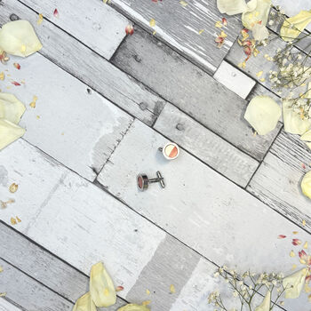 Rust Shantung Wedding Tie Set, 5 of 12