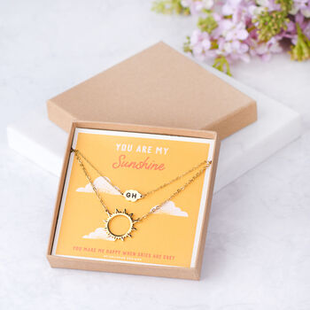 Personalised 'You Are My Sunshine' Necklace, 4 of 6