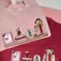 Bookish Christmas Bookshelf Embroidered Sweatshirt, thumbnail 3 of 5