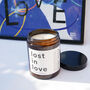 ‘Lost In Love’ Sandalwood Scented Candle, thumbnail 2 of 3