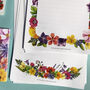 Colourful Flowers Writing Set, thumbnail 5 of 7