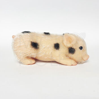 'Spotty' The Spotted Silicone Micro Piglet Collectable, 6 of 6