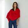 Lucy Four Way Cashmere Poncho, thumbnail 9 of 12