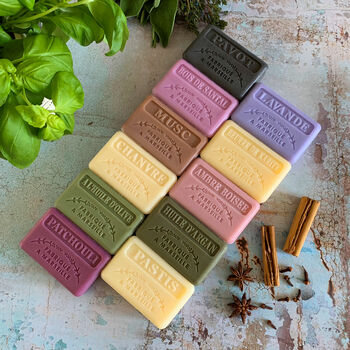 Handmade French Soaps 'Aromatic' Gift Set, 4 of 6