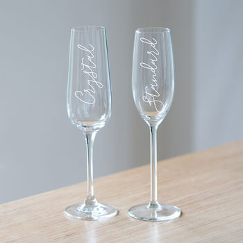 Mrs… Champagne Glass, 2 of 3