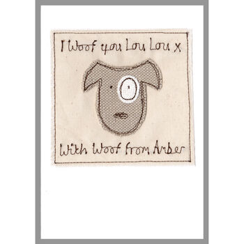 Personalised Dog Valentine's Day Card, 6 of 12