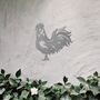 Rooster Metal Wall Art For Farmhouse And Garden Decor Gift, thumbnail 10 of 10