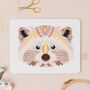 Mandala Raccoon Counted Cross Stitch Kit, thumbnail 2 of 9
