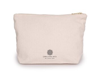 Cephei The Bee Cotton Lined Zip Bag, 2 of 2