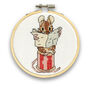 Beatrix Potter Tailor Of Gloucester Mini Cross Stitch Kit, thumbnail 2 of 4
