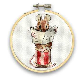 Beatrix Potter Tailor Of Gloucester Mini Cross Stitch Kit, 2 of 4