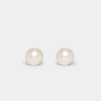 Sterling Silver Fresh Water Pearl Bridesmaid Earrings, 6 of 6