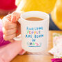 'Awesome People Are Born In' Birthday Mug, thumbnail 1 of 12