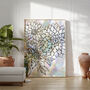 Luna Dahlia Floral Fine Art Giclée Print, thumbnail 1 of 4