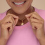 18ct Gold Jigsaw Charm Necklace, thumbnail 1 of 6