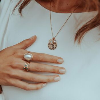 Royal Palm Coin Pendant, 9 of 11
