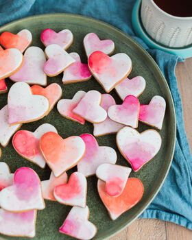 Jar Of Iced Heart Biscuits, 2 of 8