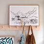 Neutral Fiordland Mountain Art Print, thumbnail 1 of 3