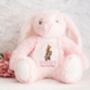 Personalised Pink Happy Father's Day Teddy, thumbnail 1 of 12