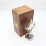 Personalised 5th Anniversary Silver Colour Desk Clock, thumbnail 8 of 12