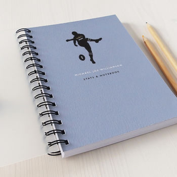 Personalised Rugby Lover's Journal Or Notebook, 3 of 7