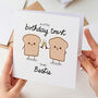 A Birthday Toast To My Bestie Card, thumbnail 3 of 3