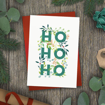 Pack Of Holly Jolly Christmas Cards, 2 of 5