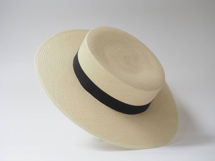 panama boater hat