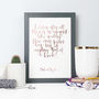 Foil Calligraphy 'I Declare' Book Lover Print, thumbnail 1 of 3