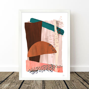 Abstract Shapes Prints Set Of Three, 7 of 9