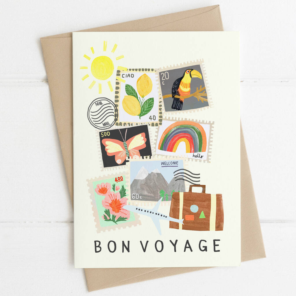Bon Voyage Card, 1 of 3