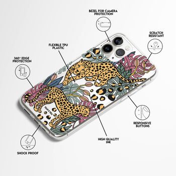 Wild Cheetah Phone Case For iPhone, 2 of 10
