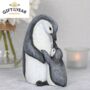 Mothers Day Gifts Mum And Child Penguin Ornament, thumbnail 2 of 6