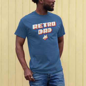 'Retro Dad' Space Invader Inspired T Shirt, 3 of 5