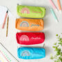 Personalised Rainbow Kids Pencil Case Gift, thumbnail 1 of 2