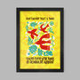 Three Little Birds Music Poster Print, thumbnail 1 of 4