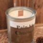 Pain Au Chocolat Wood Wick Candle For Autumn, thumbnail 2 of 4