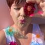 Plastic Bottle Flower Brooch, Pick Your Own Colour, thumbnail 4 of 4