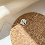 Personalised Dainty Coin Bracelet With Prints, thumbnail 3 of 10