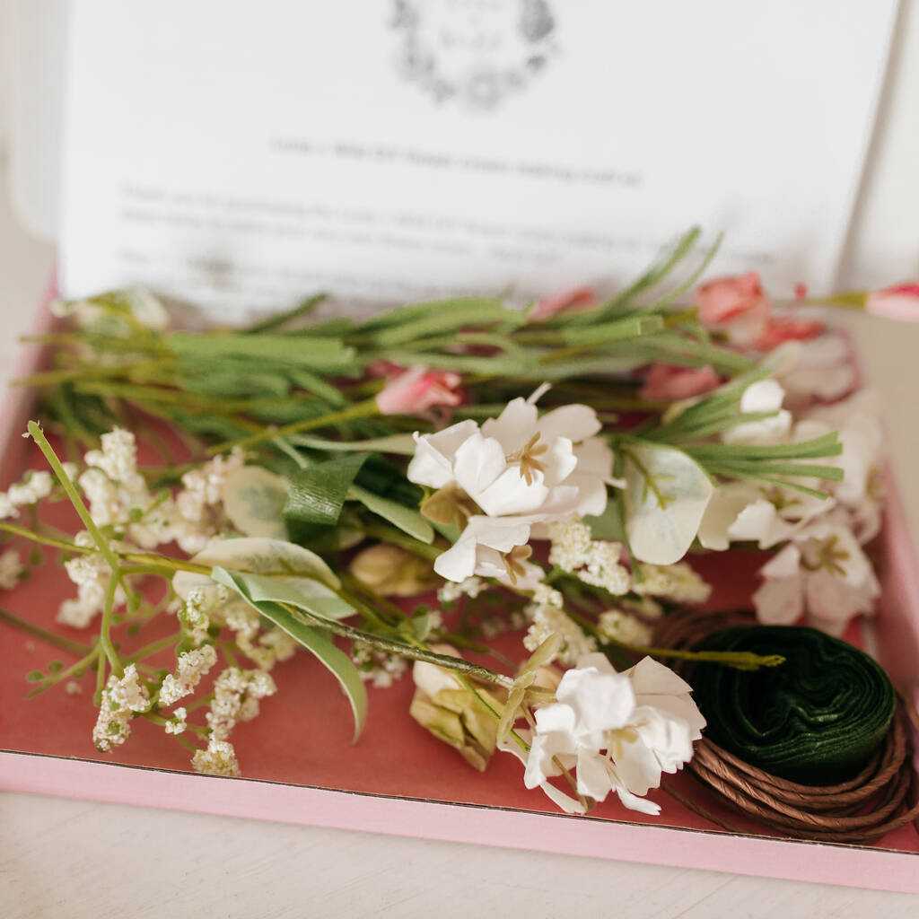 flower crown making kit