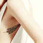 Feather Temporary Tattoo, thumbnail 1 of 5