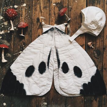 Cabbage White Butterfly Wings Costume, 9 of 10