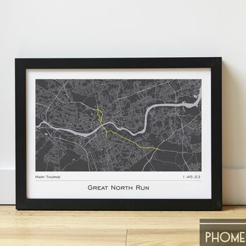 Any Marathon Or Running Event Map Route Print, 12 of 12