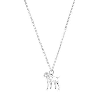 Personalised Border Terrier Sterling Silver Necklace, 4 of 10