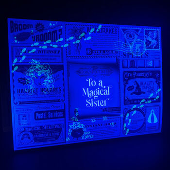 Magical Sister Greeting Card For A Happy Birthday, 5 of 7