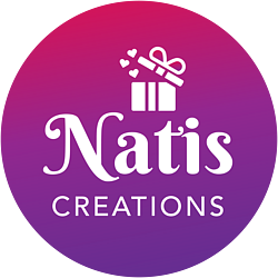 Purple logo image for Natis Creations Logo