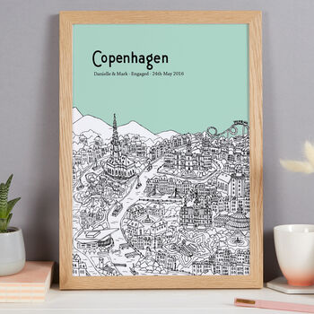 Personalised Copenhagen Print, 5 of 10